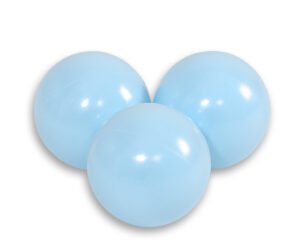 Bile de plastic pentru piscina uscată 50 de bucăți - albastru deschis