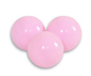 Bile de plastic pentru piscina uscată 50 de bucăți - roz deschis