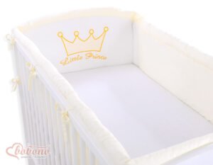 Universal bumper XXL - cremă Little Prince/Princess