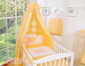 Baldachin din material textil - Micul Prinț/Prințesă piersică
