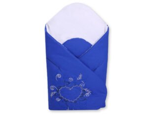 Babynest cu rigidizare - Albastru bleumarin șic