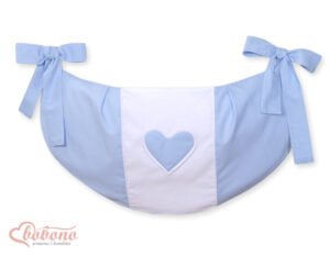Geantă de jucării - Hanging Hearts albastru