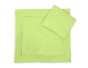 Set de lenjerie pentru cărucior cu pilotă și pernă, 2 bucăți - Verde