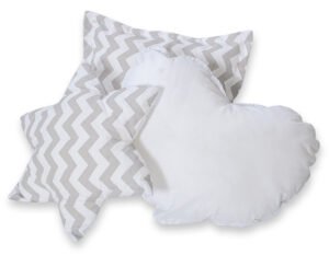 Set de perne 3 piese - gri chevron