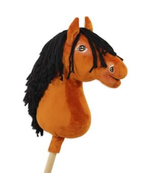 Cal pe băț Super Hobby Horse Premium - cal light bay A3