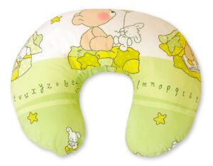 Pernă de alăptare pentru alăptare Pernă croissantă, detașabilă, fără mâini - ursuleț de pluș cu balon