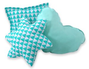 Set de perne 3pcs - Triangles Mint