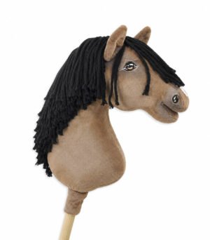 Calul pe un băț Super Hobby Horse Premium - cal buckskin A3