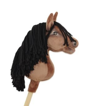 Calul pe un băț Super Hobby Horse Premium - cal bay A4