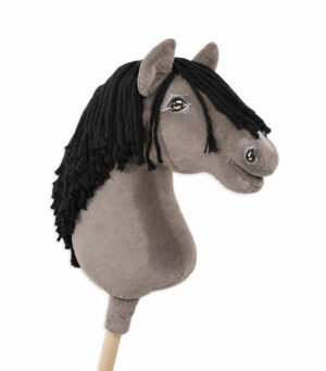 Calul pe un băț Super Hobby Horse Premium - cal grulo A3