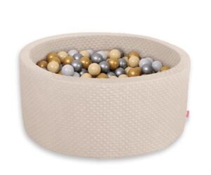 Minky cu bile H-40 cm cu bile 200pcs- bej