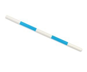 Bară de sărituri pentru cai de hobby - albastru deschis - 120 cm