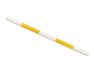 Bară de sărituri pentru cai de hobby - galben - 120 cm