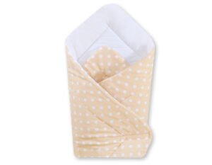 Babynest - puncte albe pe bej