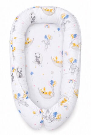 Cocon Premium cu cuib de bebeluși pentru sugari MY SWEET BABY- Baloane