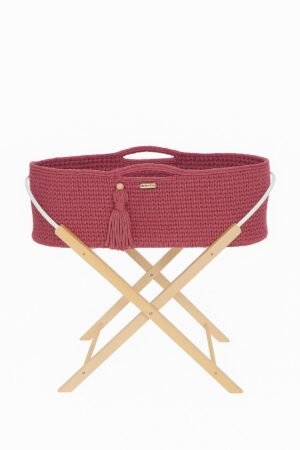 Coș Moses BOHO Handmade cu suport - flossom
