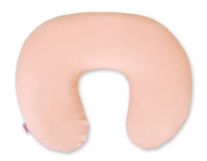 Pernă de alăptare pentru alăptare Croissant, detașabilă, hrănire fără mâini - roz pudră