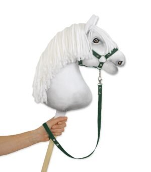 Cablu pentru cal de hobby din bandă adezivă - verde sticlă