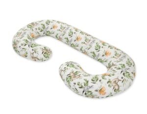 Pernă de susținere pentru maternitate C, față de pernă detașabilă - verde pădure