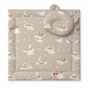 Plapumă cu pernă Teddy - set de 2 piese - Twinkle Woodland