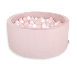 Minky cu bile H-40 cm cu bile 200 bucăți - blush