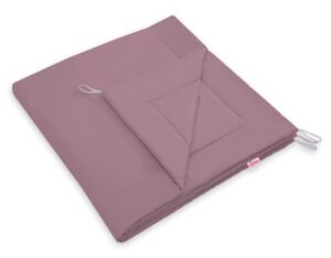 Saltea de joacă cu două fețe - violet pastel