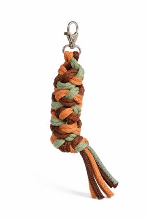 Cablu pentru Hobby Horse realizat din dublu - fistic/maro/ teracotă