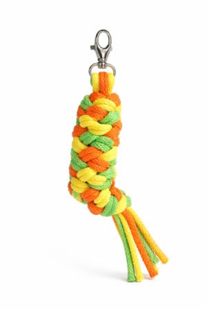 Cablu pentru Hobby Horse realizat din dublu - galben/verde deschis/portocaliu