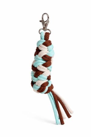 Cablu pentru Hobby Horse realizat din dublu - bej deschis/maro/mentă