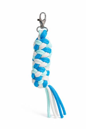 Cablu pentru Hobby Horse realizat din dublu - mentă/turcoaz/bej deschis
