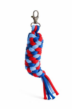 Cablu pentru Hobby Horse realizat din dublu - albastru/ albăstre/ roșu