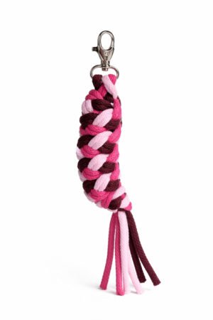 Cablu pentru Hobby Horse realizat din dublu - roz deschis/roz închis/vișiniu