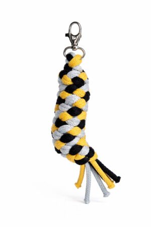 Cablu pentru Hobby Horse realizat din dublu - muștar/gri/negru