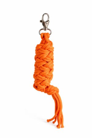 Cablu pentru Hobby Horse realizat din sfoară dublă - portocaliu neon