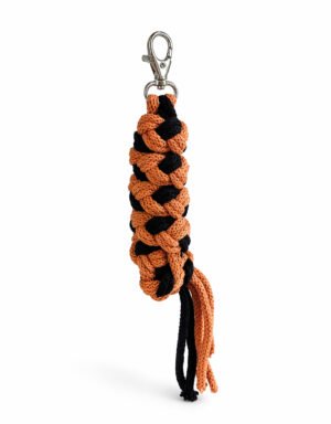 Cablu pentru Hobby Horse realizat din sfoară dublă - negru - roșcat