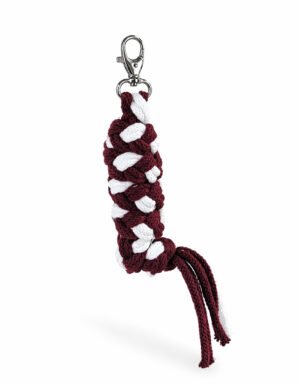 Cablu pentru Hobby Horse realizat din sfoară dublă - prună albă