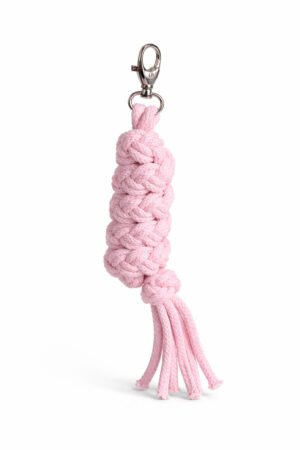 Cablu pentru Hobby Horse realizat din sfoară dublă - roz