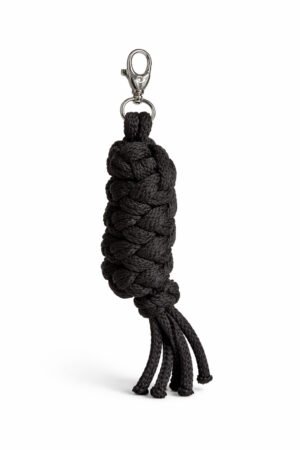 Cablu pentru Hobby Horse realizat din sfoară dublă - negru