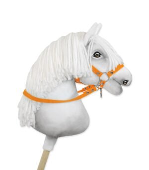 Frâiele Hobby Horse pentru căliere - portocaliu neon