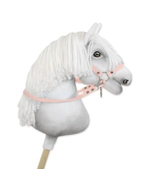 Frâiele Hobby Horse pentru căiere - roz pudrat